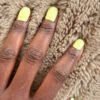 Gel Polish Powder Yellow