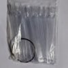 Square Display Nail Wheel – 50 pcs – Clear
