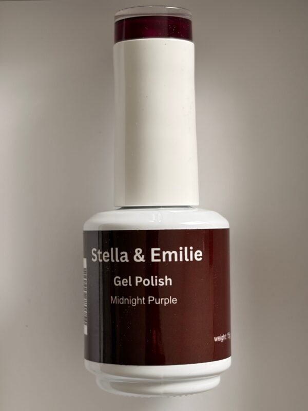 Stella & Emiliw Gel Polish Midnight Purple