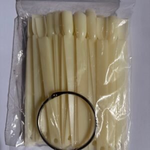 Square Display Nail Wheel – 50 pcs – Natural