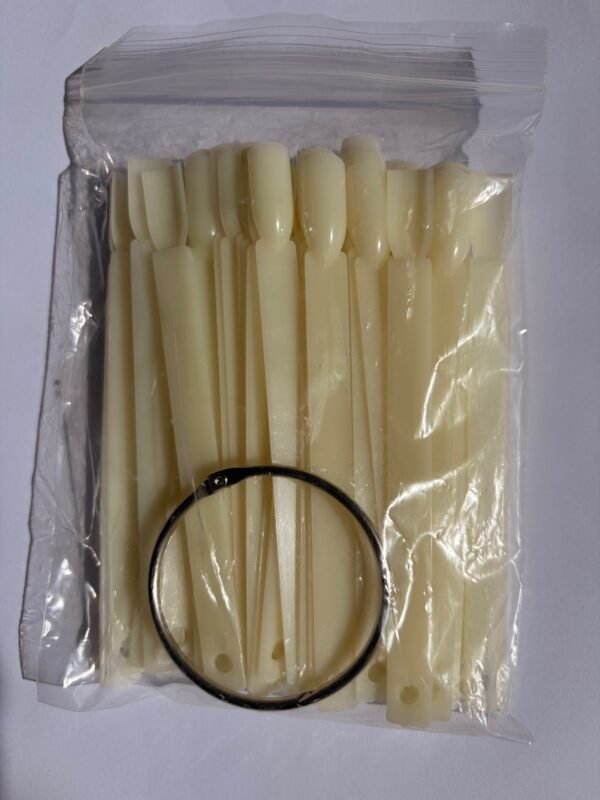 Square Display Nail Wheel – 50 pcs – Natural