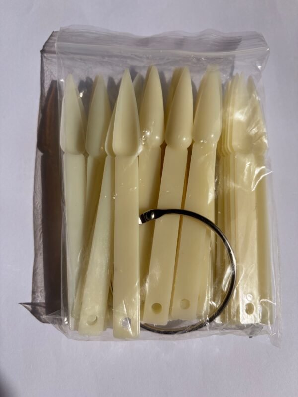 Stiletto Display Nail Wheel – 50 pcs – Natural
