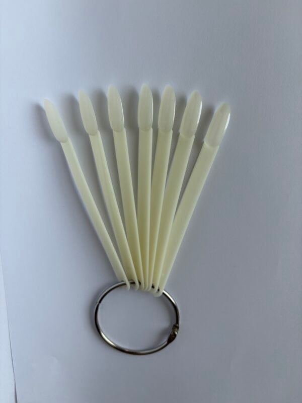 Round shape Natural Display Nails ( 50 pcs/ Pack)