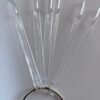 Round shape Clear Display Nails (50 pcs/Pack)