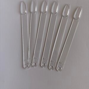 Round shape Clear Display Nails (50 pcs/Pack)